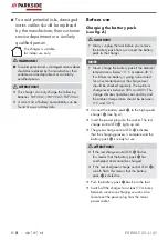 Preview for 13 page of Parkside Performance 329697 2001 Instructions Manual