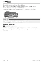 Preview for 88 page of Parkside Performance 391008 2201 Instructions Manual