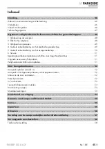 Preview for 55 page of Parkside Performance PASSP 20-Li A3 Instructions Manual