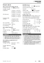 Preview for 155 page of Parkside Performance PASSP 20-Li A3 Instructions Manual