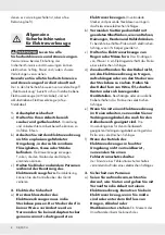 Preview for 8 page of Parkside Performance PSSAP 20-Li A1 Operation And Safety Notes