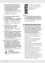 Preview for 10 page of Parkside Performance PSSAP 20-Li A1 Operation And Safety Notes