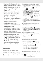 Preview for 27 page of Parkside Performance PSSAP 20-Li A1 Operation And Safety Notes