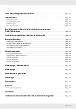 Preview for 33 page of Parkside Performance PSSAP 20-Li A1 Operation And Safety Notes