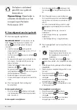 Preview for 56 page of Parkside Performance PSSAP 20-Li A1 Operation And Safety Notes