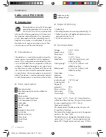 Preview for 6 page of Parkside 100684 Operation And Safety Notes