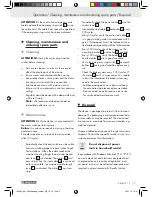 Preview for 9 page of Parkside 100684 Operation And Safety Notes