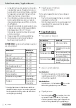 Preview for 52 page of Parkside 109571 Operation And Safety Notes