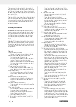 Preview for 35 page of Parkside 109808 Operating And Safety Instructions Manual