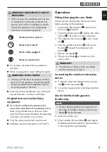 Preview for 10 page of Parkside 1200 A1 Translation Of The Original Instructions