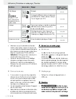 Preview for 72 page of Parkside 270218 Operation And Safety Notes