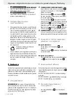 Preview for 84 page of Parkside 270218 Operation And Safety Notes