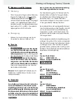 Preview for 101 page of Parkside 270218 Operation And Safety Notes