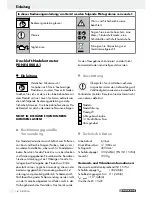 Preview for 15 page of Parkside 275683 Operation And Safety Notes