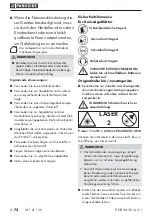 Preview for 76 page of Parkside 279503 Translation Of The Original Instructions