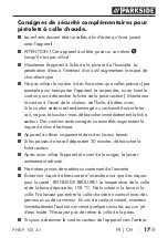 Preview for 20 page of Parkside 280247 Translation Of The Original Instructions