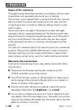 Preview for 49 page of Parkside 280247 Translation Of The Original Instructions