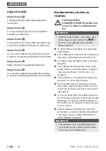 Preview for 28 page of Parkside 280447 Original Instructions Manual