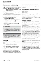 Preview for 41 page of Parkside 280668 Translation Of The Original Instructions