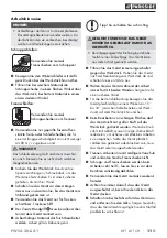 Preview for 16 page of Parkside 284661 Translation Of The Original Instructions