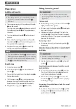 Preview for 19 page of Parkside 289800 Operating Instructions Manual