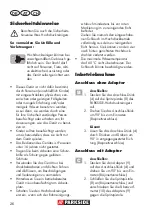 Preview for 26 page of Parkside 291642 Translation Of The Original Instructions