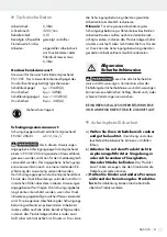 Preview for 51 page of Parkside 298505 Operation And Safety Notes