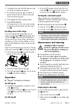 Preview for 15 page of Parkside 303200 1904 Translation Of The Original Instructions