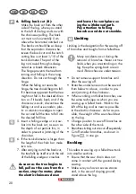 Preview for 20 page of Parkside 307044 Original Instructions Manual