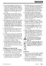 Preview for 21 page of Parkside 310452 1904 Translation Of The Original Instructions