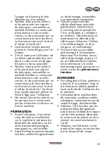 Preview for 43 page of Parkside 311404 Translation Of The Original Instructions