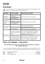 Preview for 52 page of Parkside 311404 Translation Of The Original Instructions