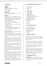 Preview for 28 page of Parkside 315148 Operating And Safety Instructions Manual