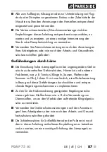 Preview for 90 page of Parkside 315468 Translation Of The Original Instructions