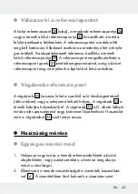 Preview for 43 page of Parkside 315778 1904 Operation And Safety Notes