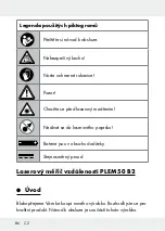 Preview for 86 page of Parkside 315778 1904 Operation And Safety Notes