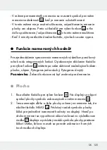 Preview for 125 page of Parkside 315778 1904 Operation And Safety Notes