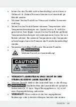 Preview for 143 page of Parkside 315778 1904 Operation And Safety Notes