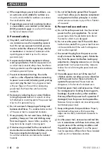 Preview for 7 page of Parkside 317725 Translation Of The Original Instructions