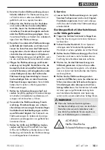 Preview for 18 page of Parkside 317725 Translation Of The Original Instructions