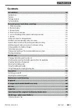 Preview for 60 page of Parkside 331789 1907 Operating Instructions Manual