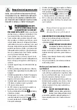 Preview for 43 page of Parkside 336350 1910 Operation And Safety Notes