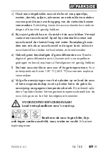 Preview for 92 page of Parkside 337019 2001 Translation Of The Original Instructions