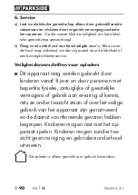 Preview for 93 page of Parkside 337019 2001 Translation Of The Original Instructions