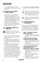 Preview for 16 page of Parkside 338160 2001 Translation Of The Original Instructions