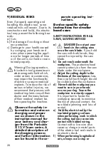 Preview for 28 page of Parkside 338160 2001 Translation Of The Original Instructions