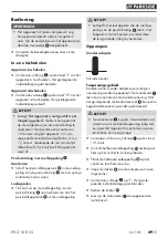 Preview for 52 page of Parkside 353325 2007 Original Instructions Manual