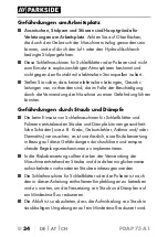 Preview for 37 page of Parkside 354115 2010 Translation Of The Original Instructions