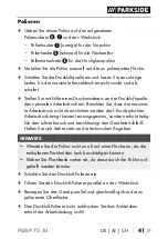 Preview for 44 page of Parkside 354115 2010 Translation Of The Original Instructions