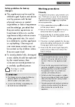 Preview for 12 page of Parkside 354661 2010 Translation Of The Original Instructions